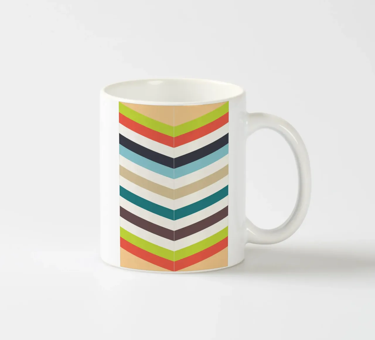 linea colore vettoriale tazza in ceramica da Plumpz