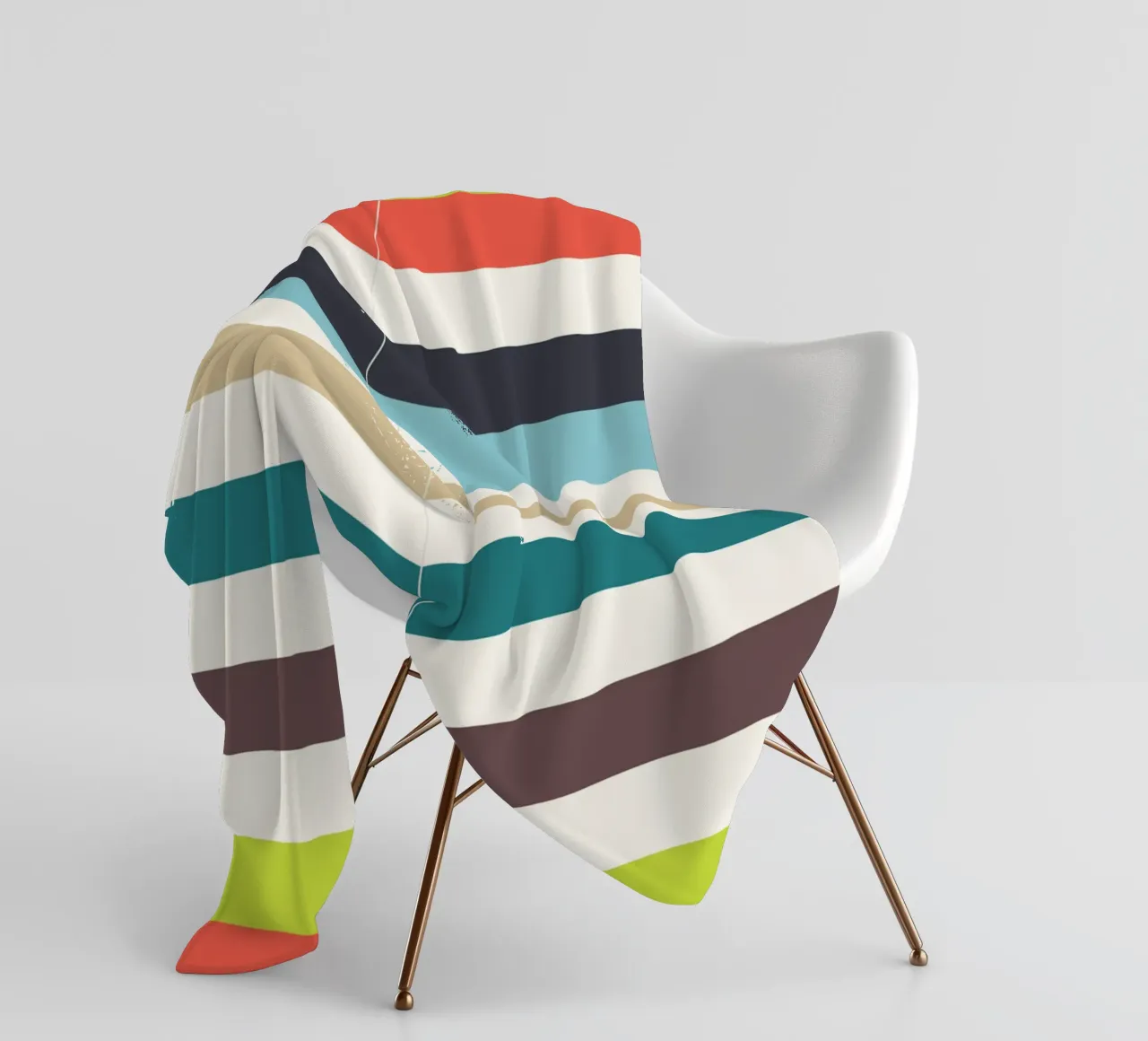 linea colore vettoriale coperta in pile da Plumpz