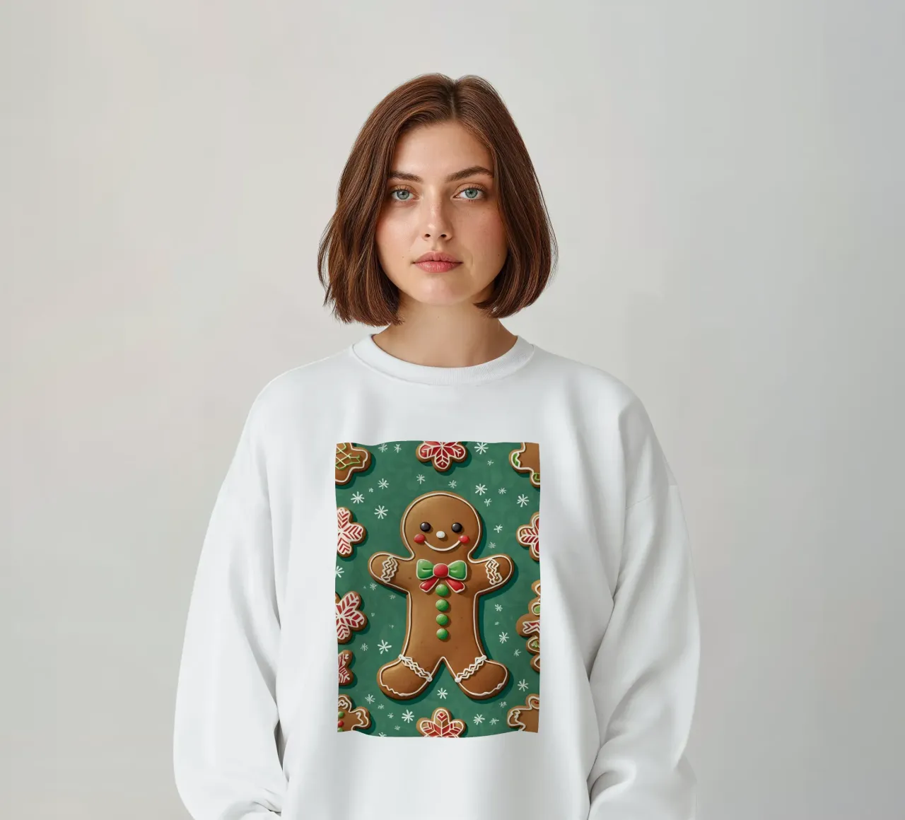 Uomo di pan di zenzero felpa da Twinkle & Thread