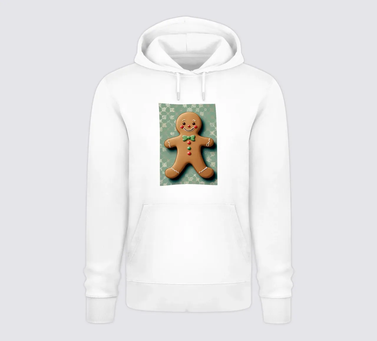 Uomo di pan di zenzero felpa con cappuccio da Twinkle & Thread
