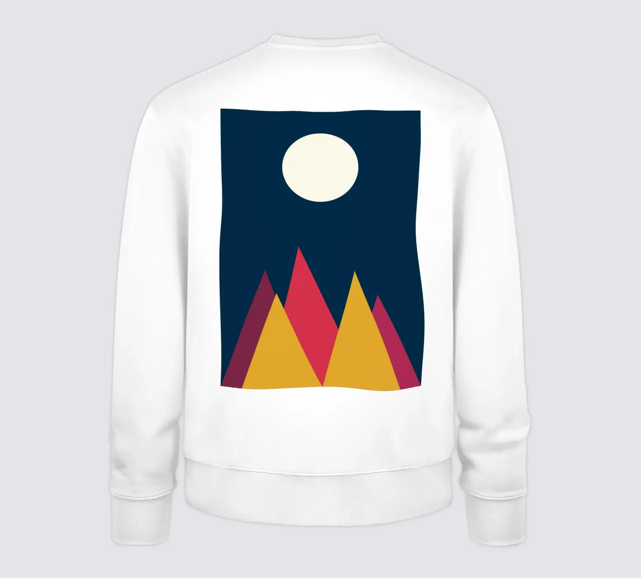 montaña vector color sudadera de Plumpz