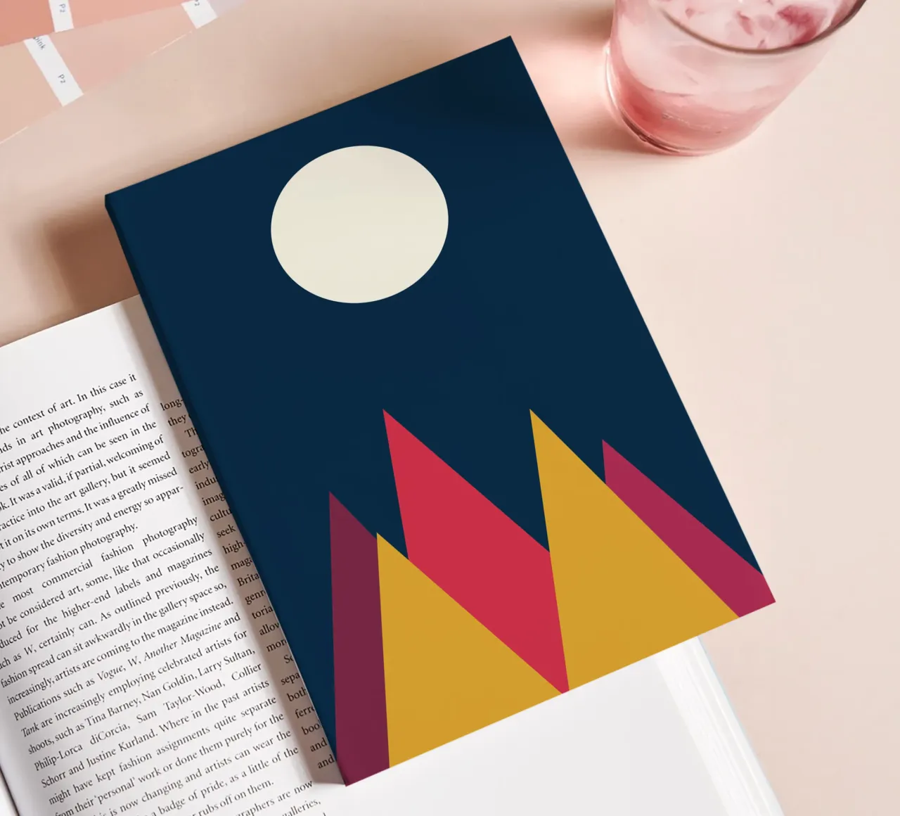 mountain vector color notebook by Plumpz