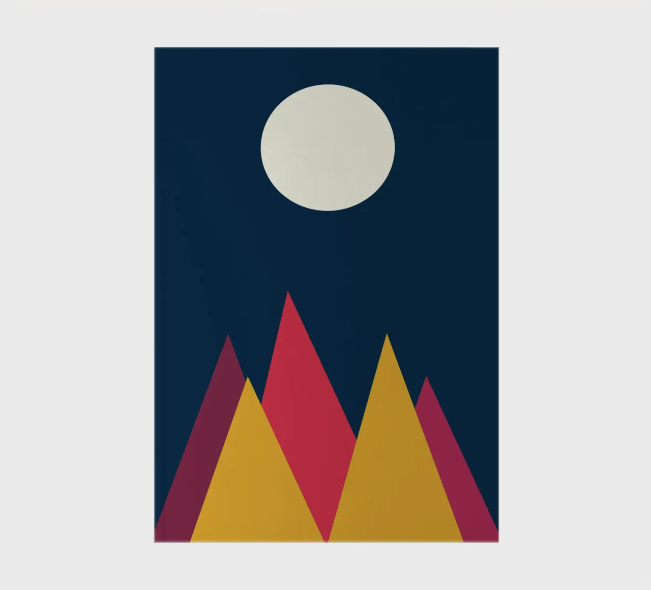 mountain vector color notebook by Plumpz