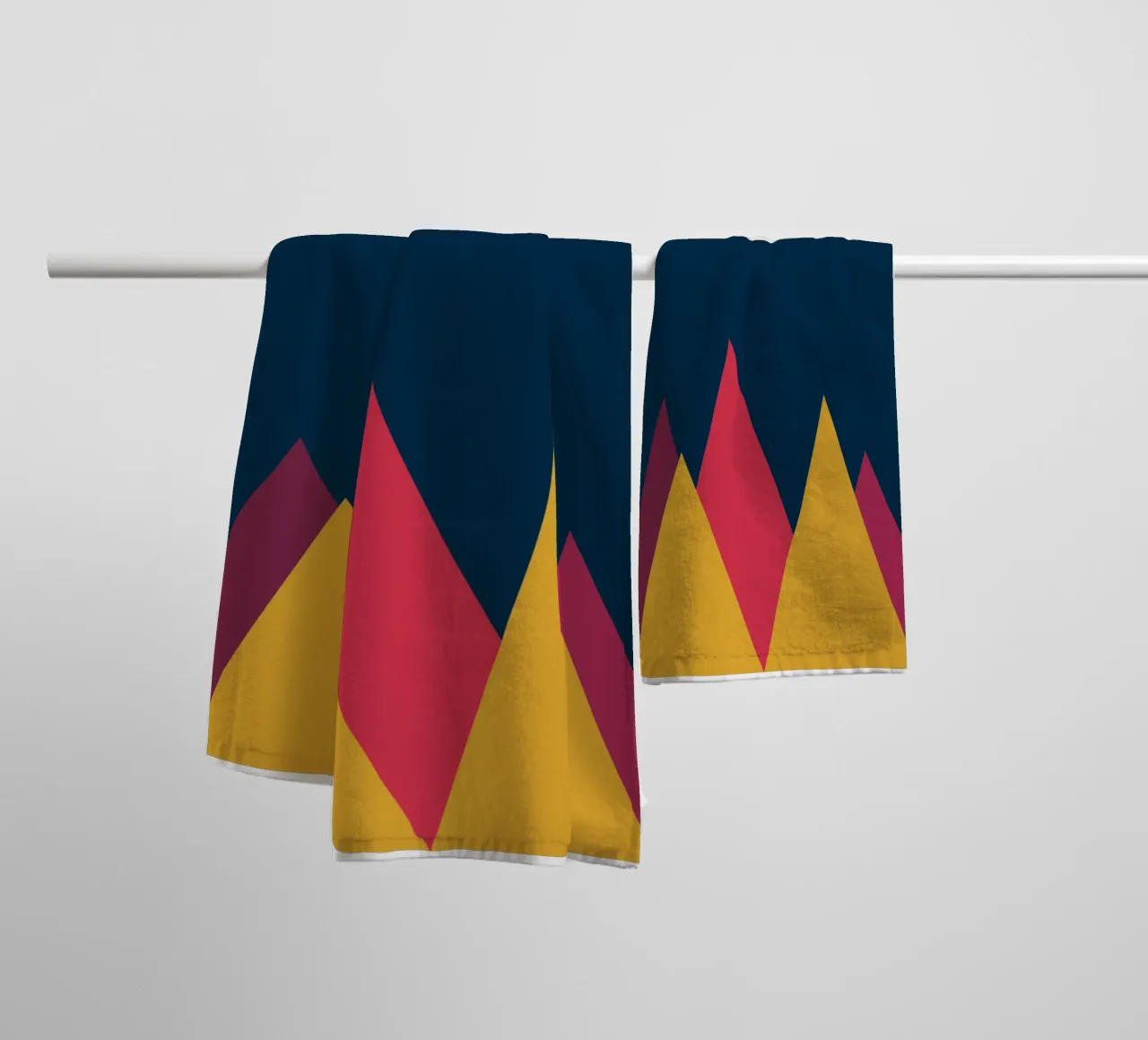 mountain vector color towel by Plumpz