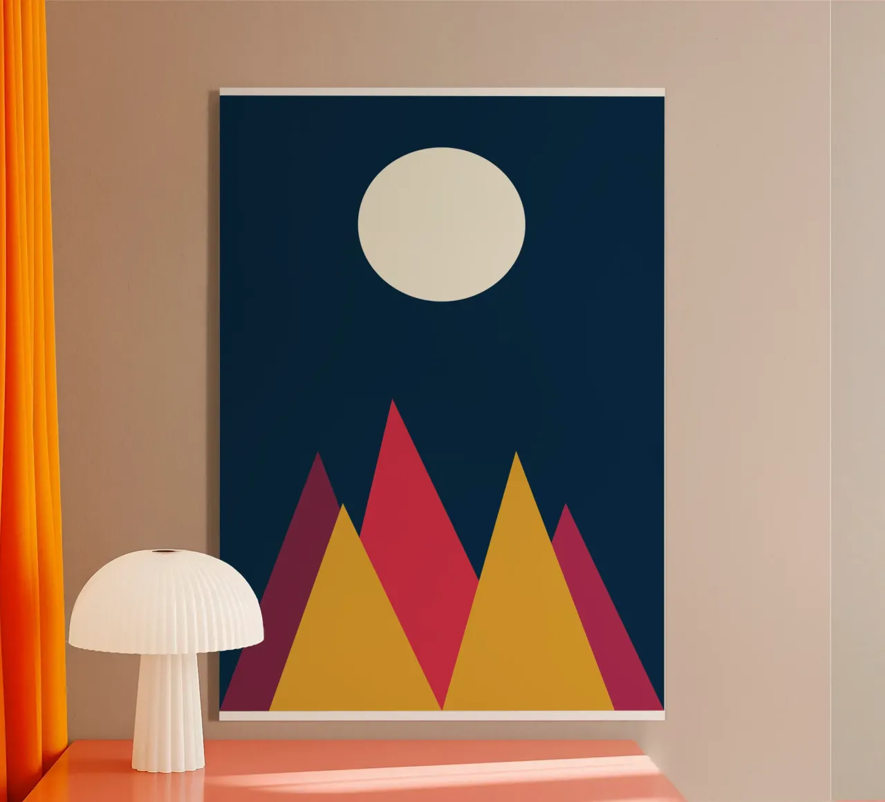 montaña vector color metacrilato de Plumpz