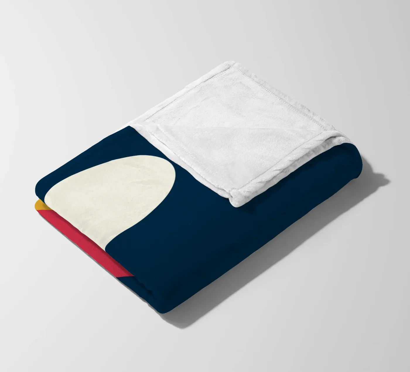 berg vector kleur fleecedeken van Plumpz