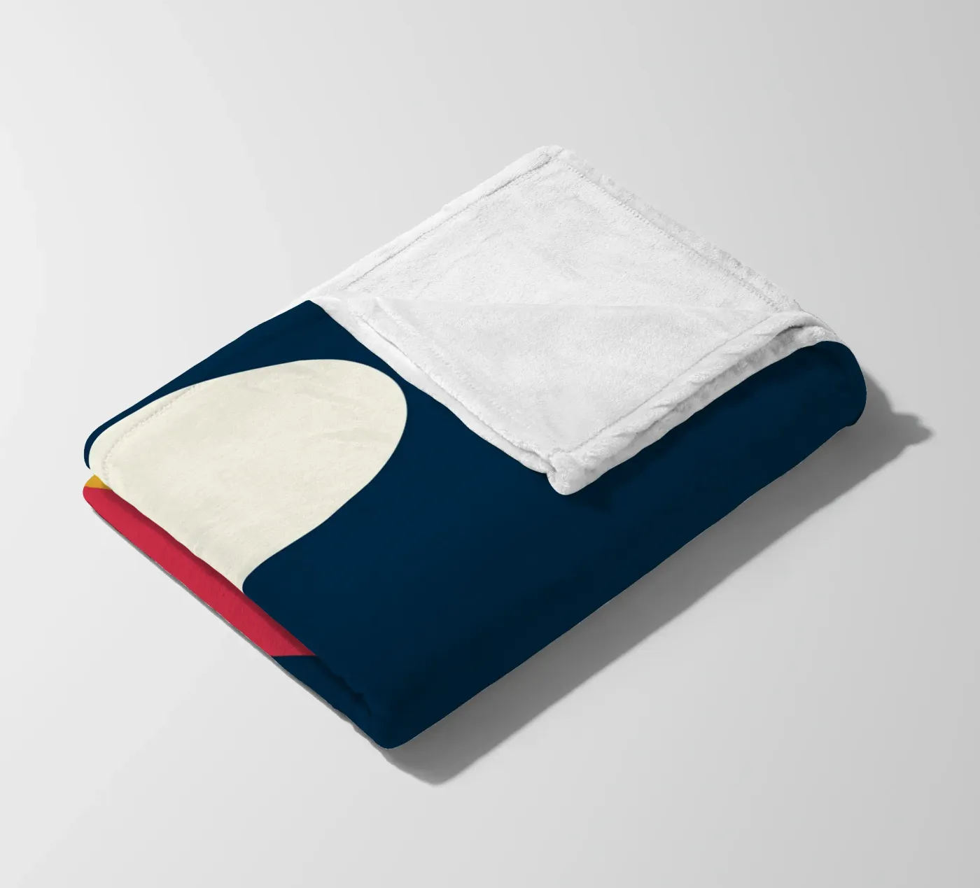 berg vector kleur fleecedeken van Plumpz