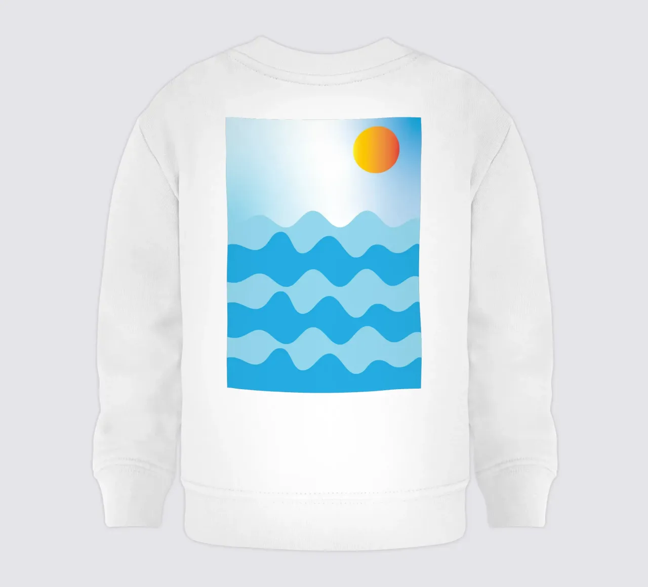 colore dell'oceano felpa neonato da Plumpz