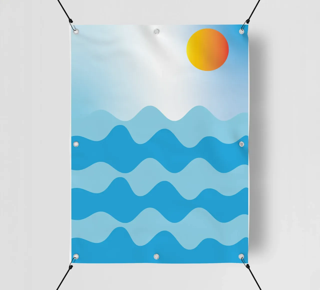 colore dell'oceano telo in pvc da Plumpz