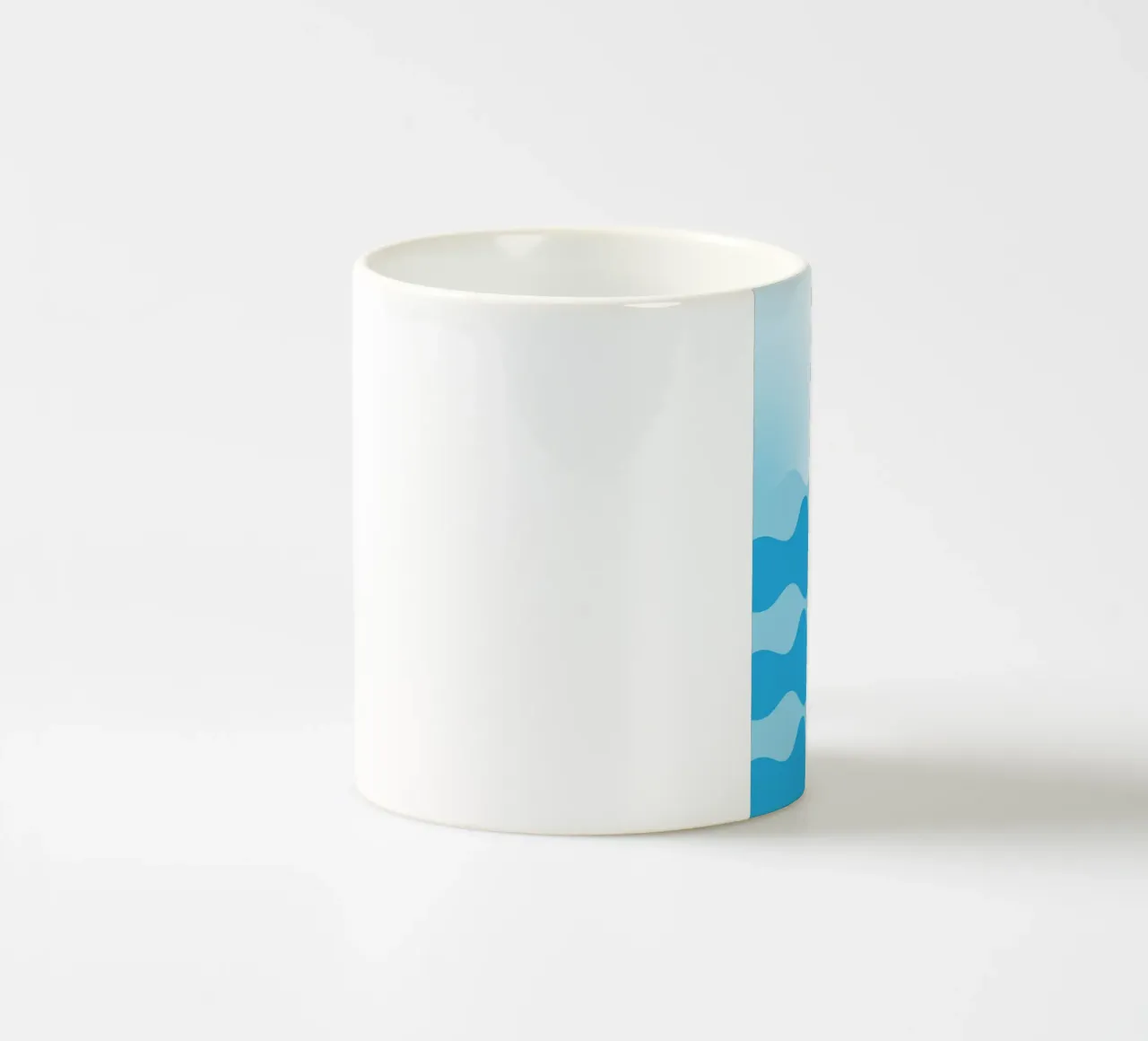 colore dell'oceano tazza in ceramica da Plumpz