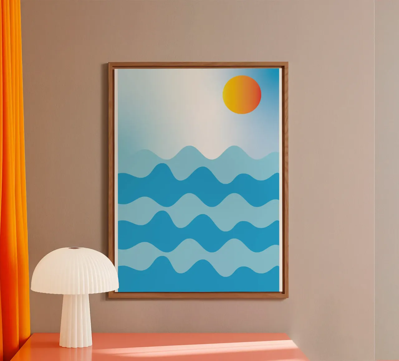 colore dell'oceano alluminio dibond da Plumpz
