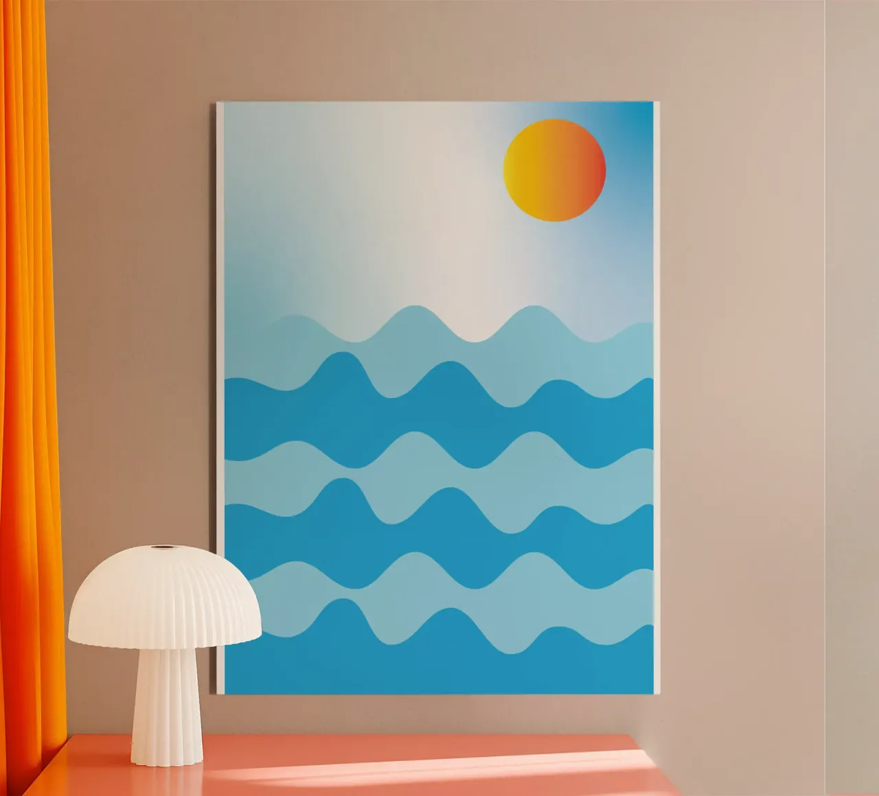 colore dell'oceano alluminio dibond da Plumpz