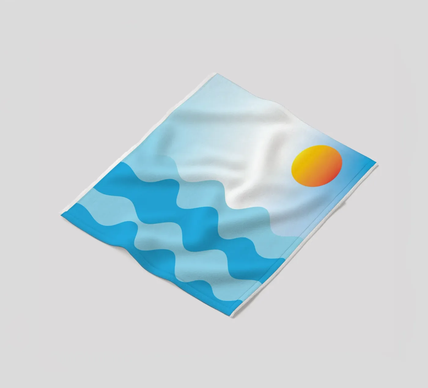 ocean color Fleecedecke von Plumpz