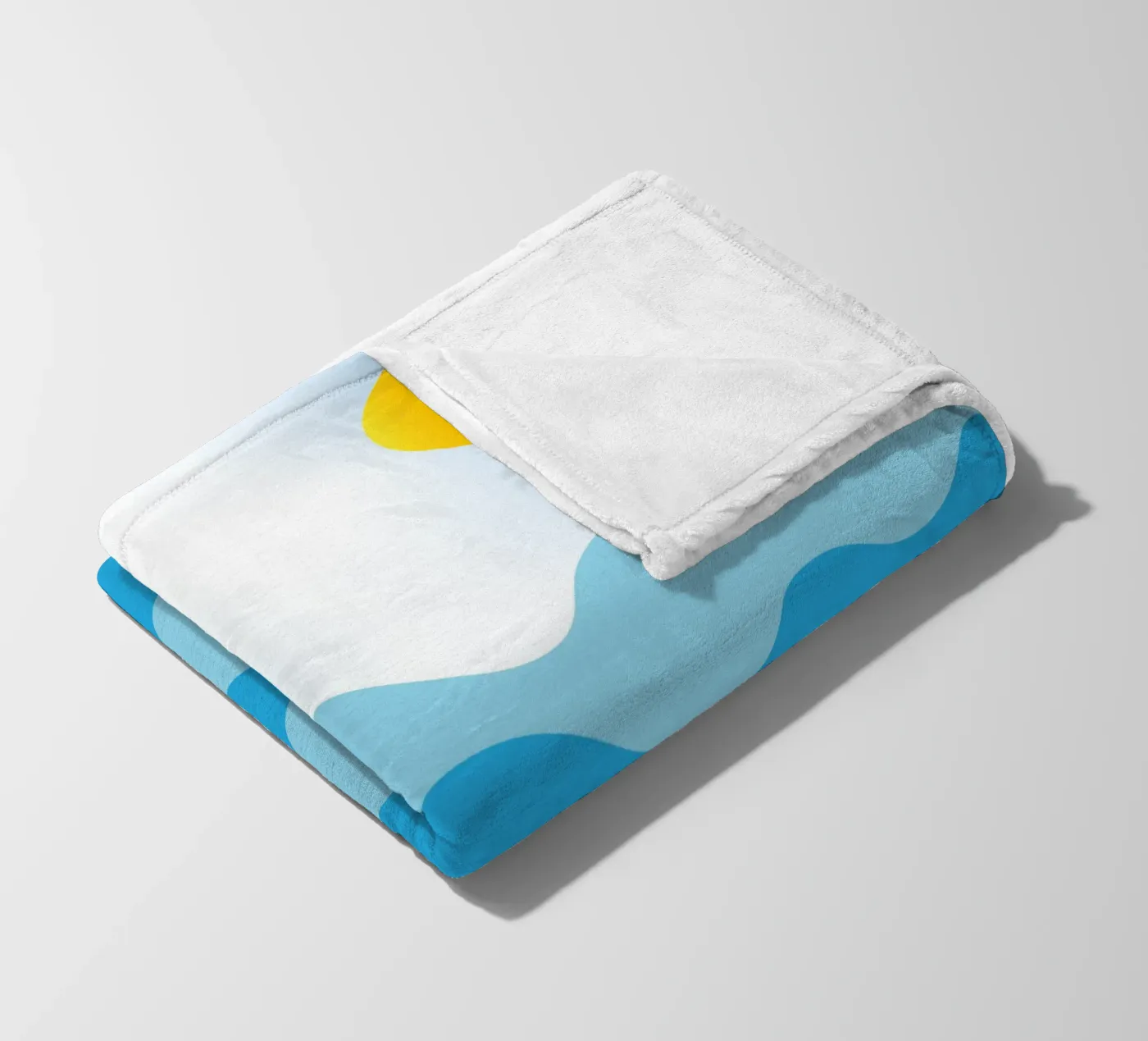 ocean color Fleecedecke von Plumpz