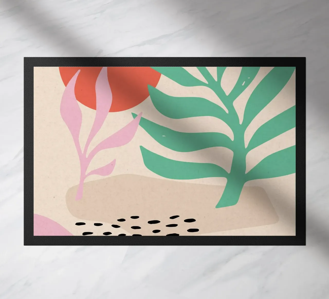 Desert Dancing doormat by Kim Hubball Studio