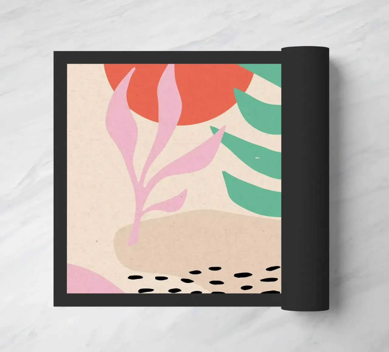 Desert Dancing doormat by Kim Hubball Studio