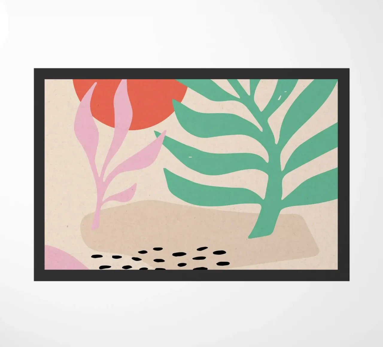 Desert Dancing doormat by Kim Hubball Studio