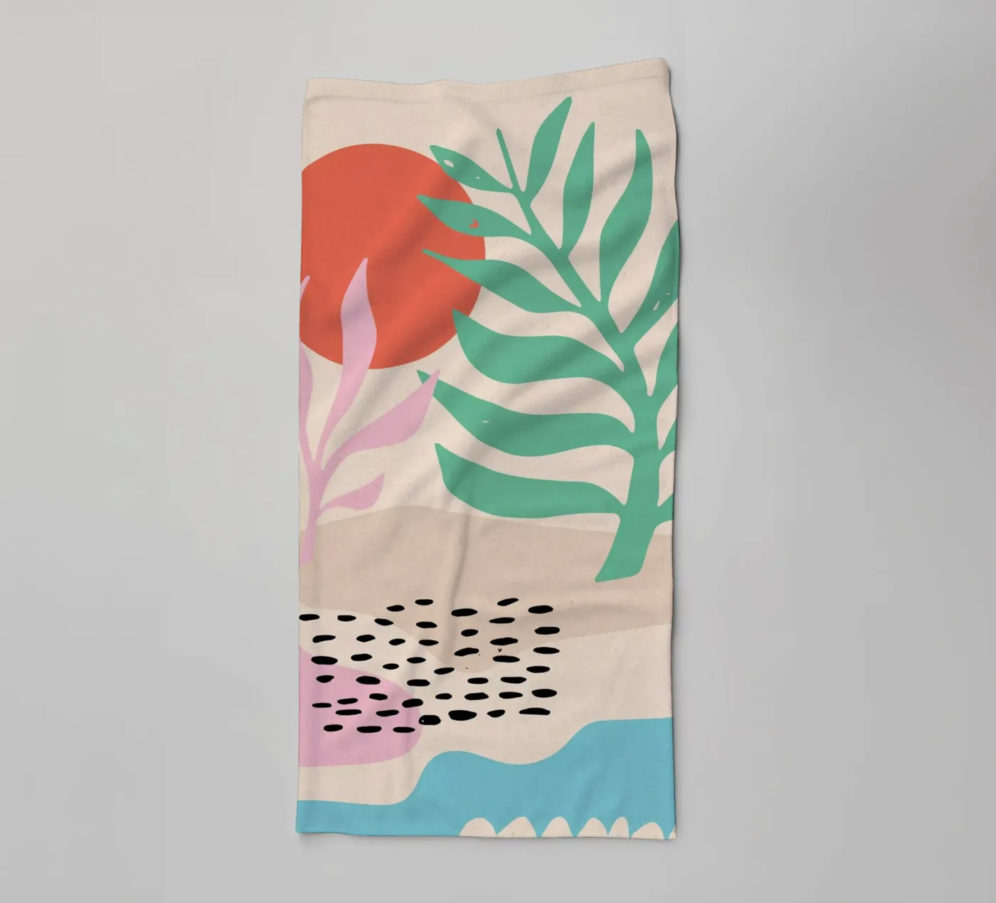 Desert Dancing badhanddoek van Kim Hubball Studio