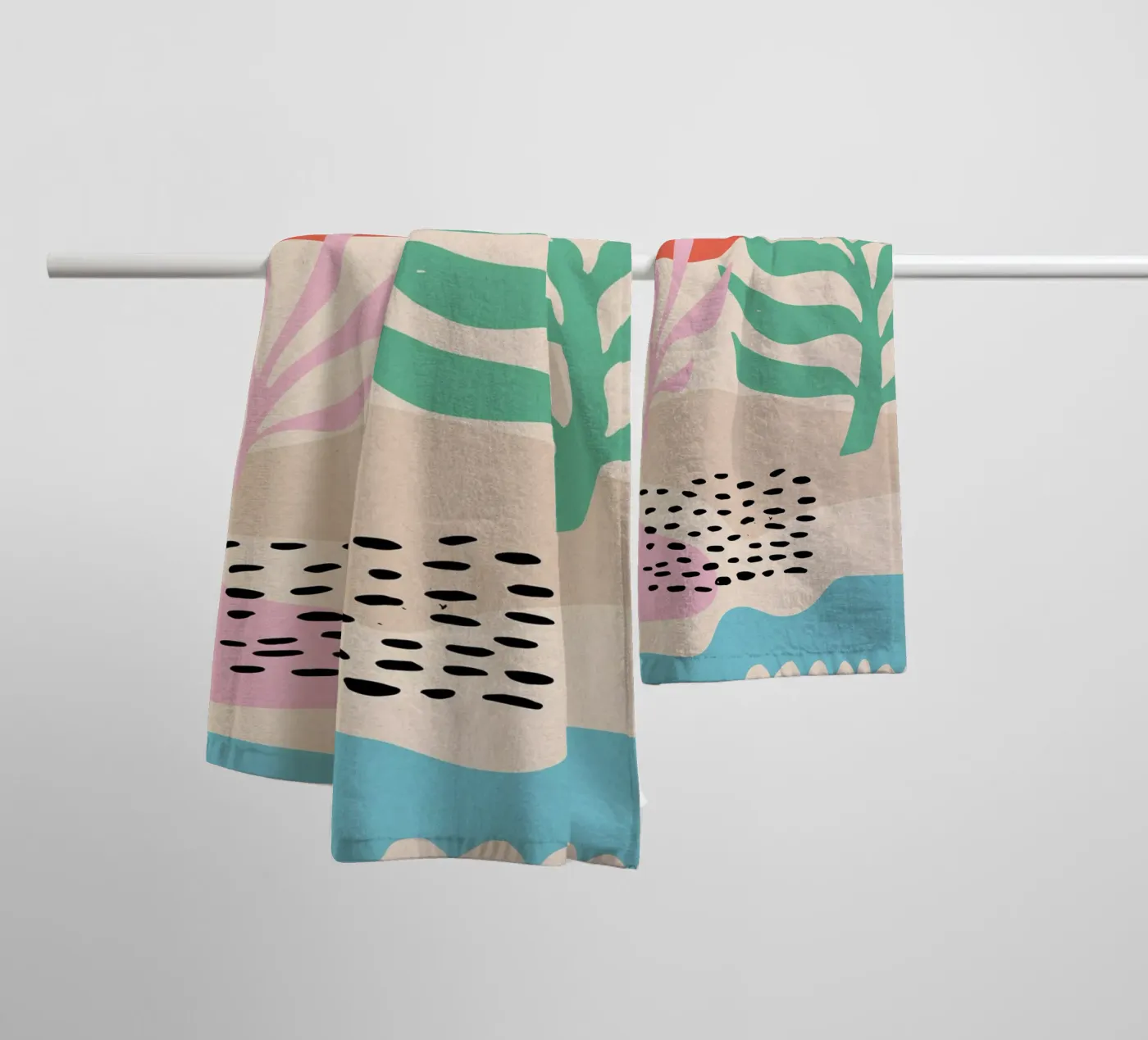 Desert Dancing badhanddoek van Kim Hubball Studio