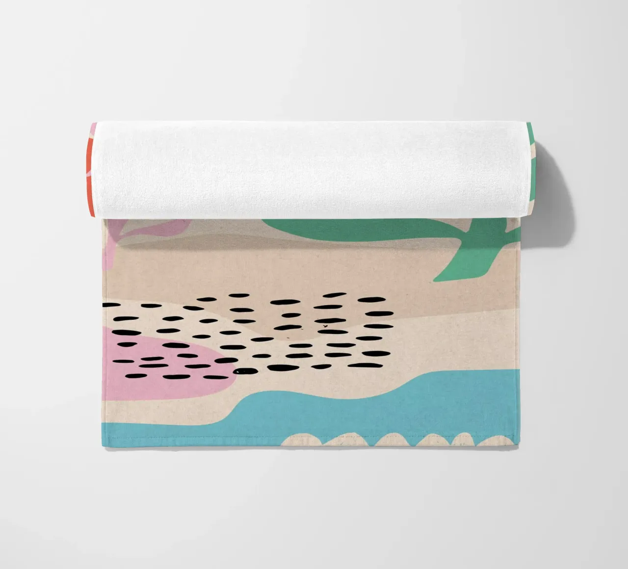 Woestijndansen strandhanddoek van Kim Hubball Studio