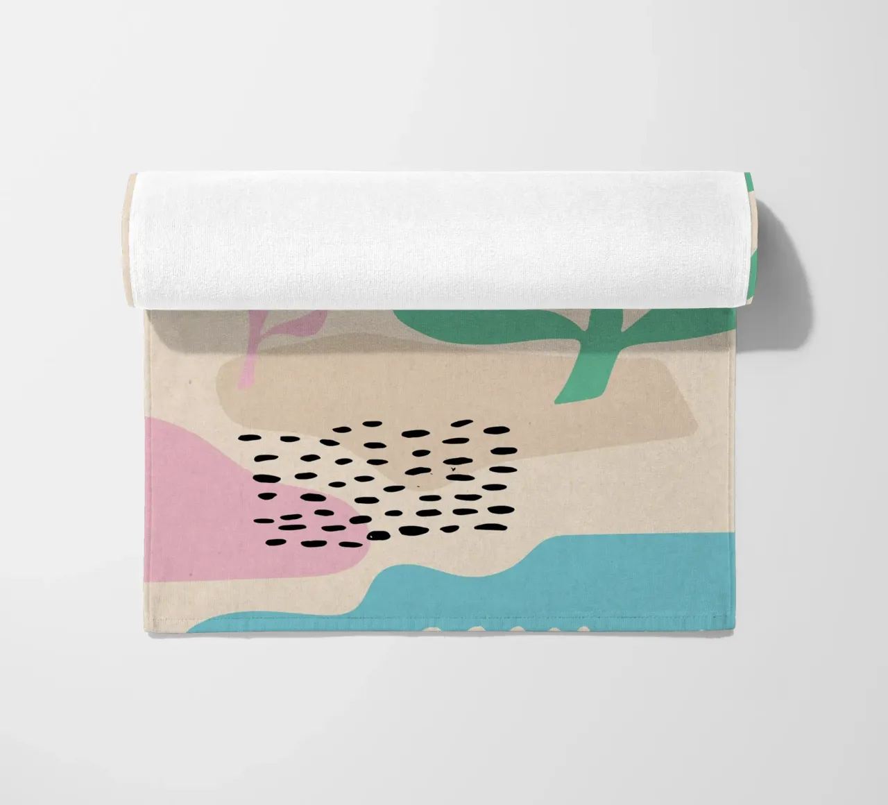 Woestijndansen strandhanddoek van Kim Hubball Studio