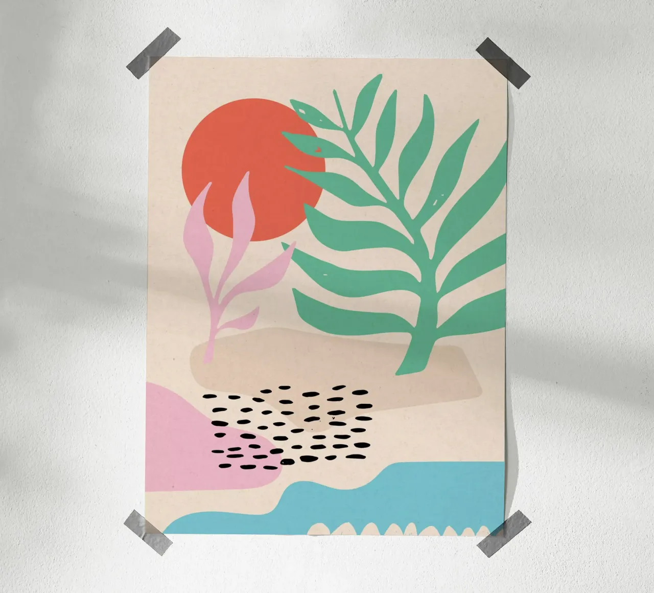 Desert Dancing poster by Kim Hubball Studio