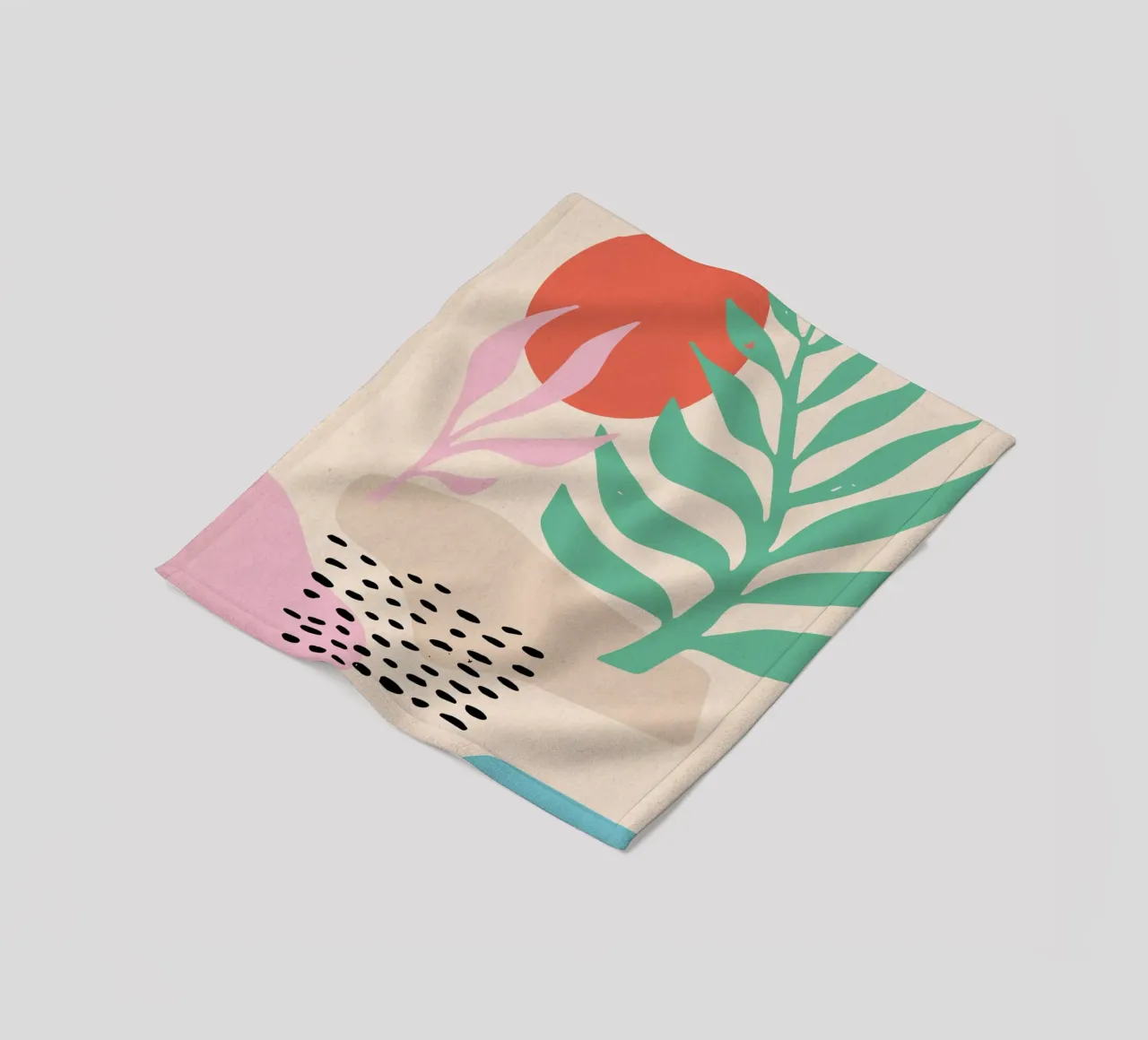 Desert Dancing fleece blanket by Kim Hubball Studio