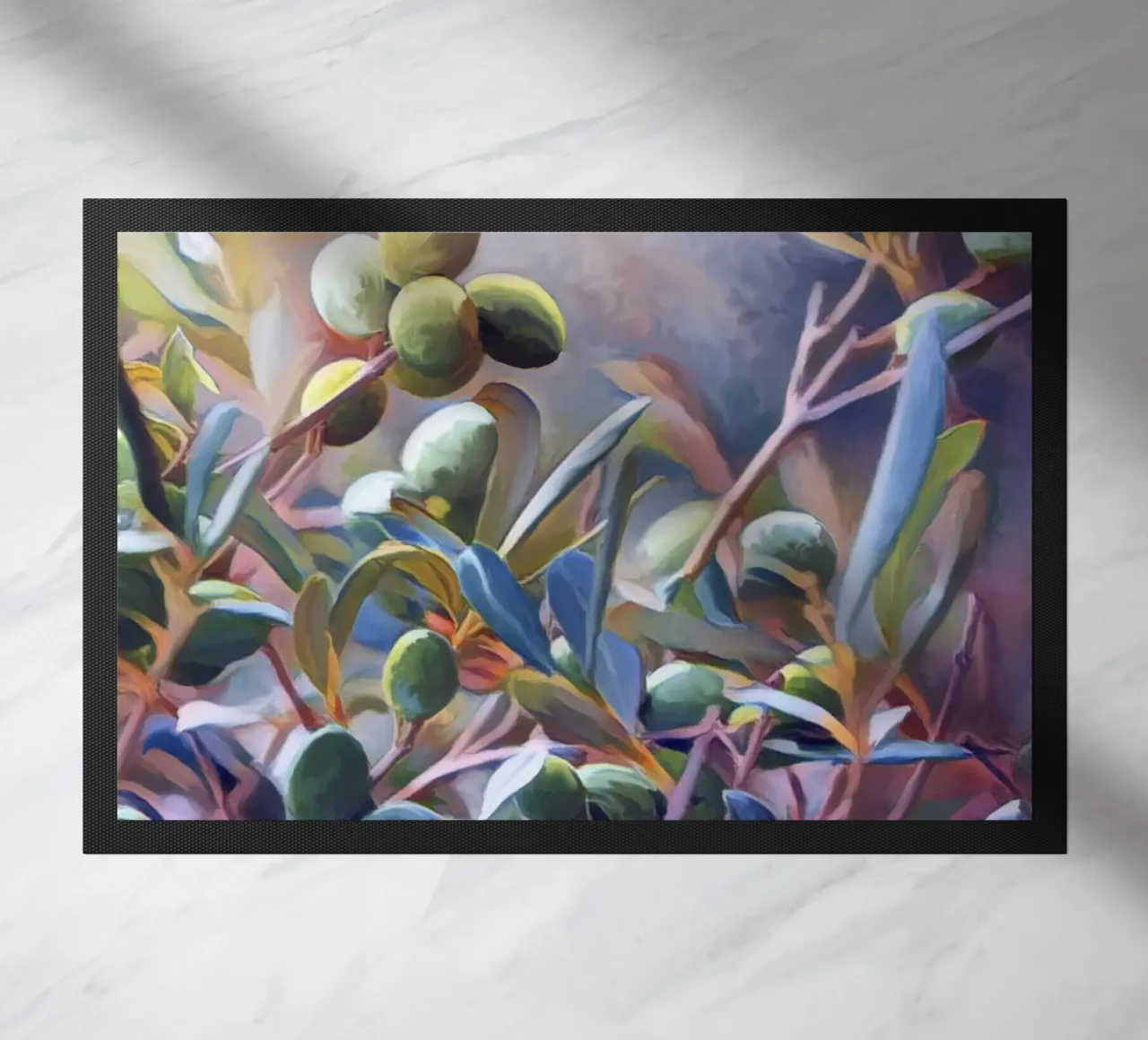 Olive trees doormat by beamorello