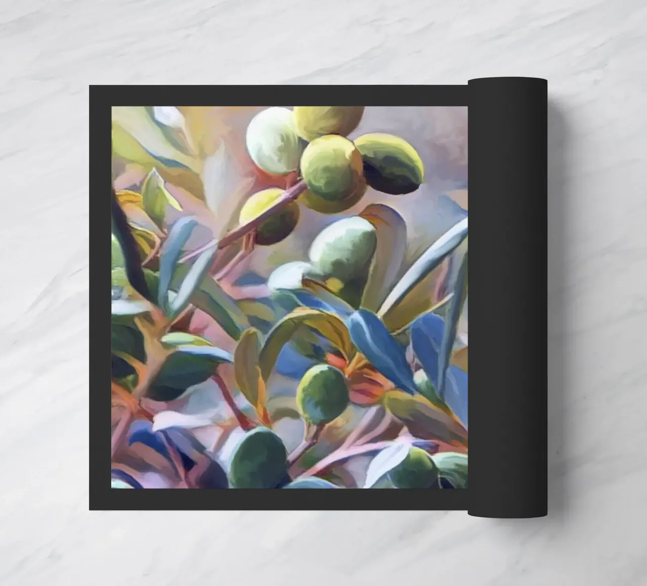 Olive trees doormat by beamorello