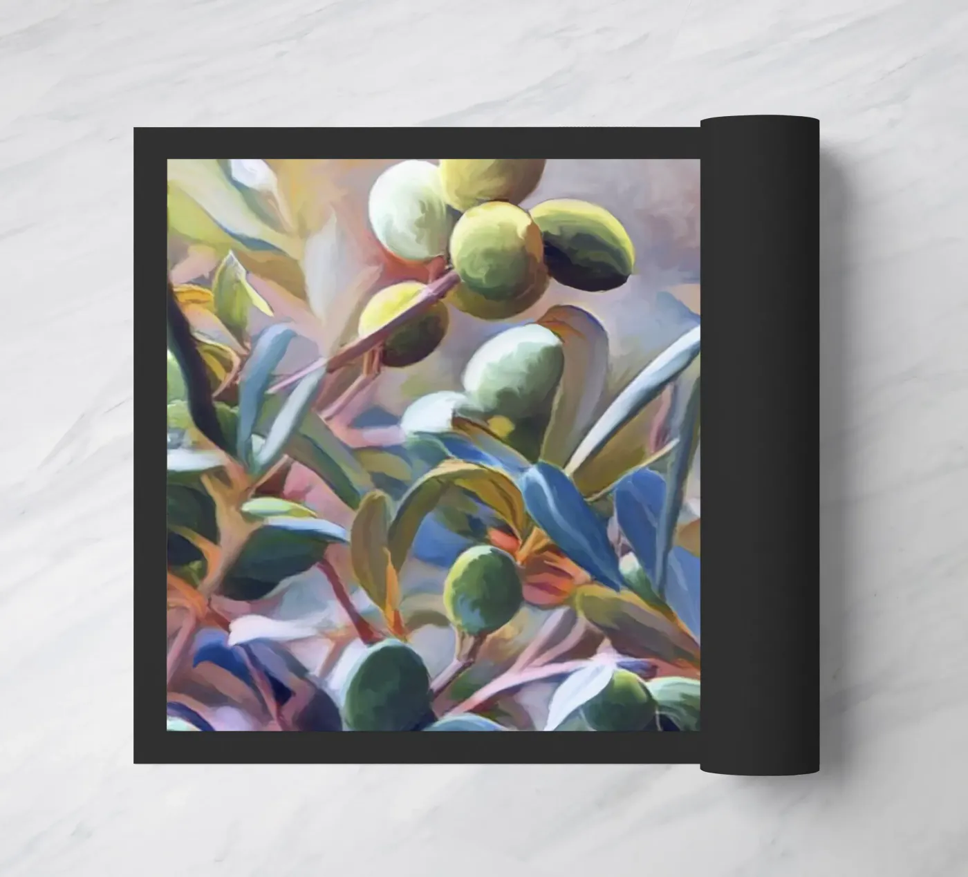 Olijfbomen deurmat van beamorello