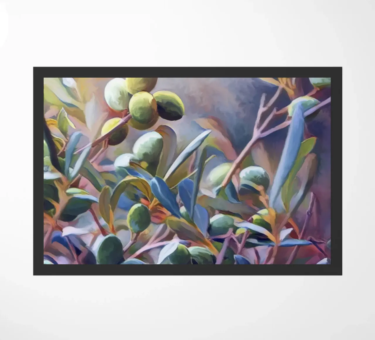 Olive trees doormat by beamorello