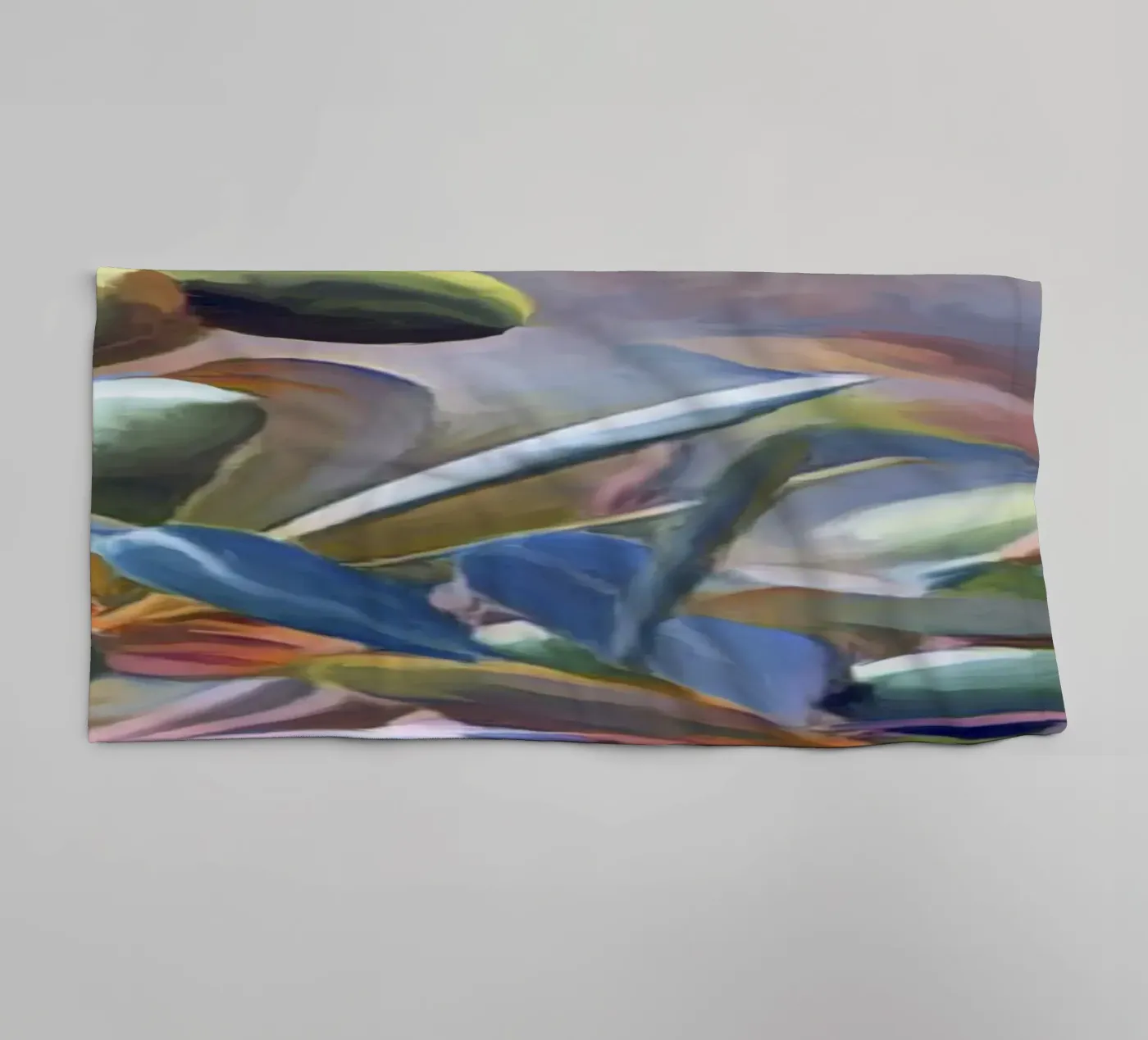 Olive trees towel by beamorello