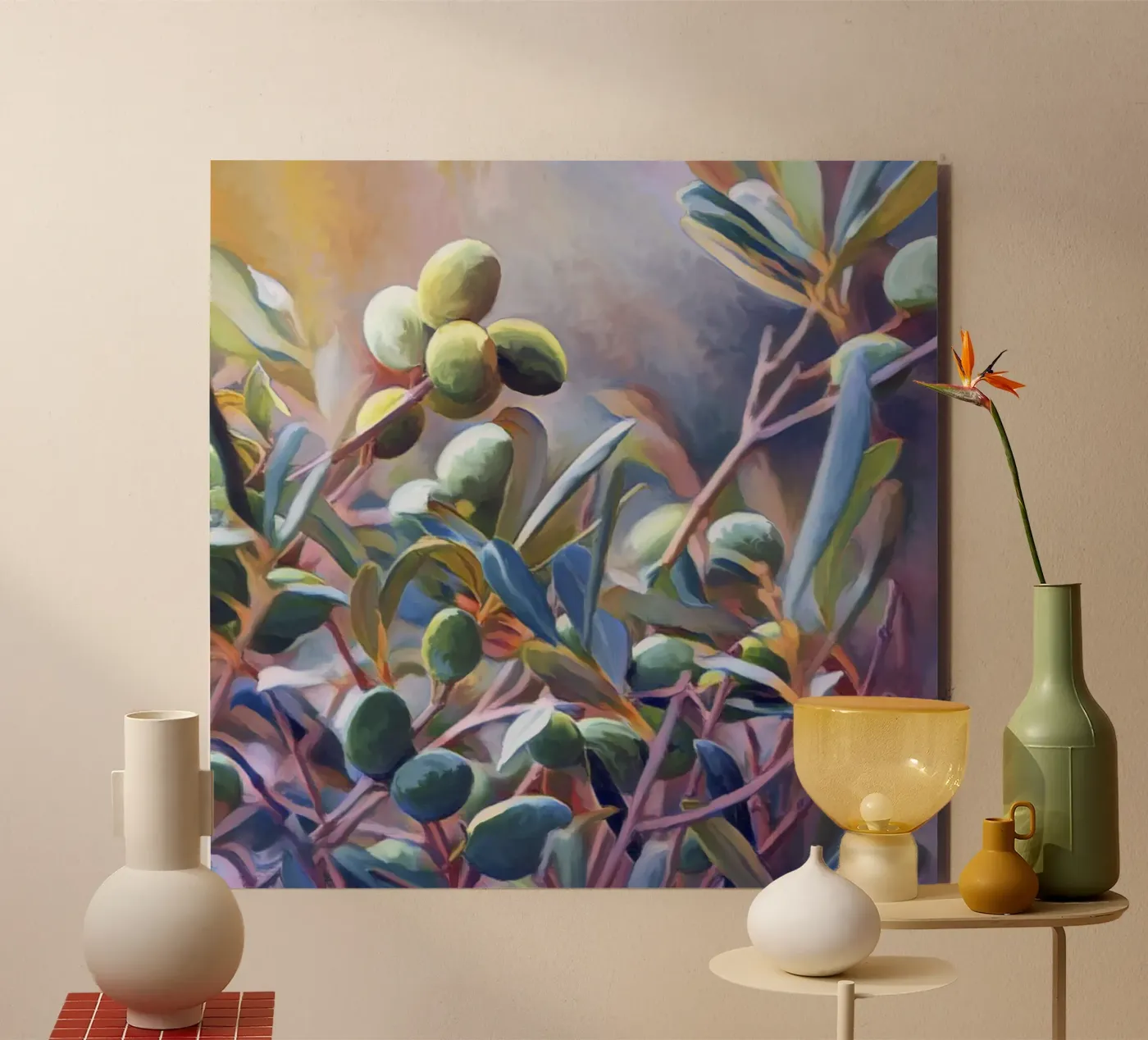 Olive trees forex plate by beamorello