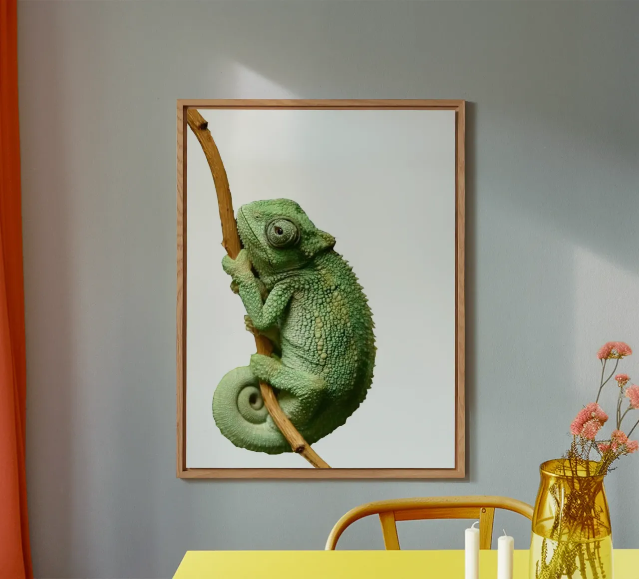 Iguana alluminio dibond da Brook Soul King