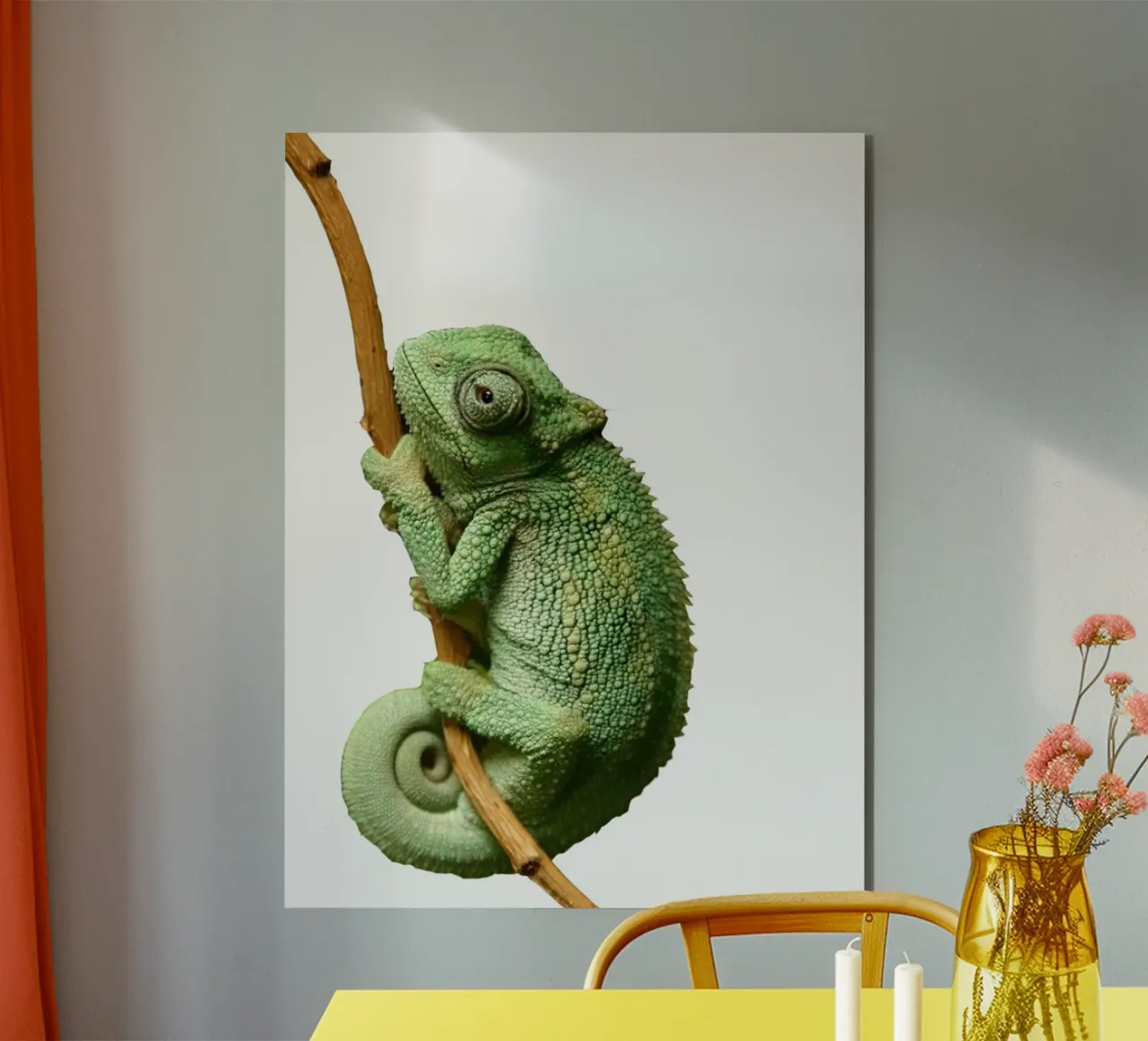 Iguana alluminio dibond da Brook Soul King