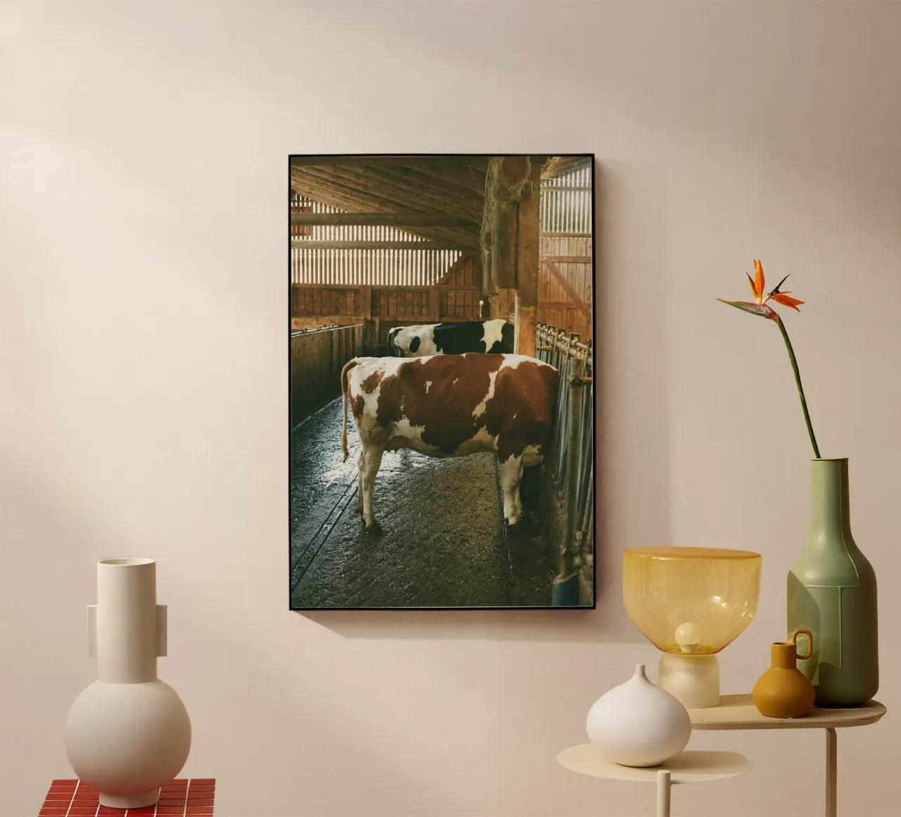 LOF Cows plexiglass da LOF
