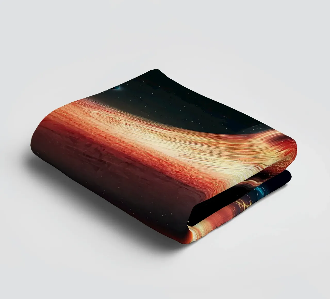 Black Hole & Planet Earth Outer Space towel by ShopByHaru