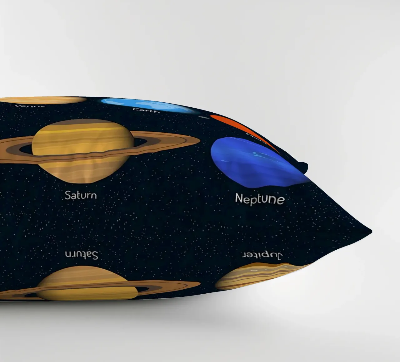 Grafico dei pianeti del sistema solare cuscino da ShopByHaru