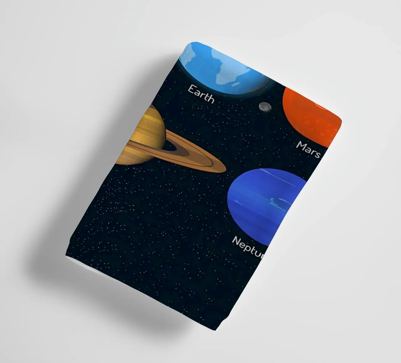 Solar System Planets Chart towel by ShopByHaru