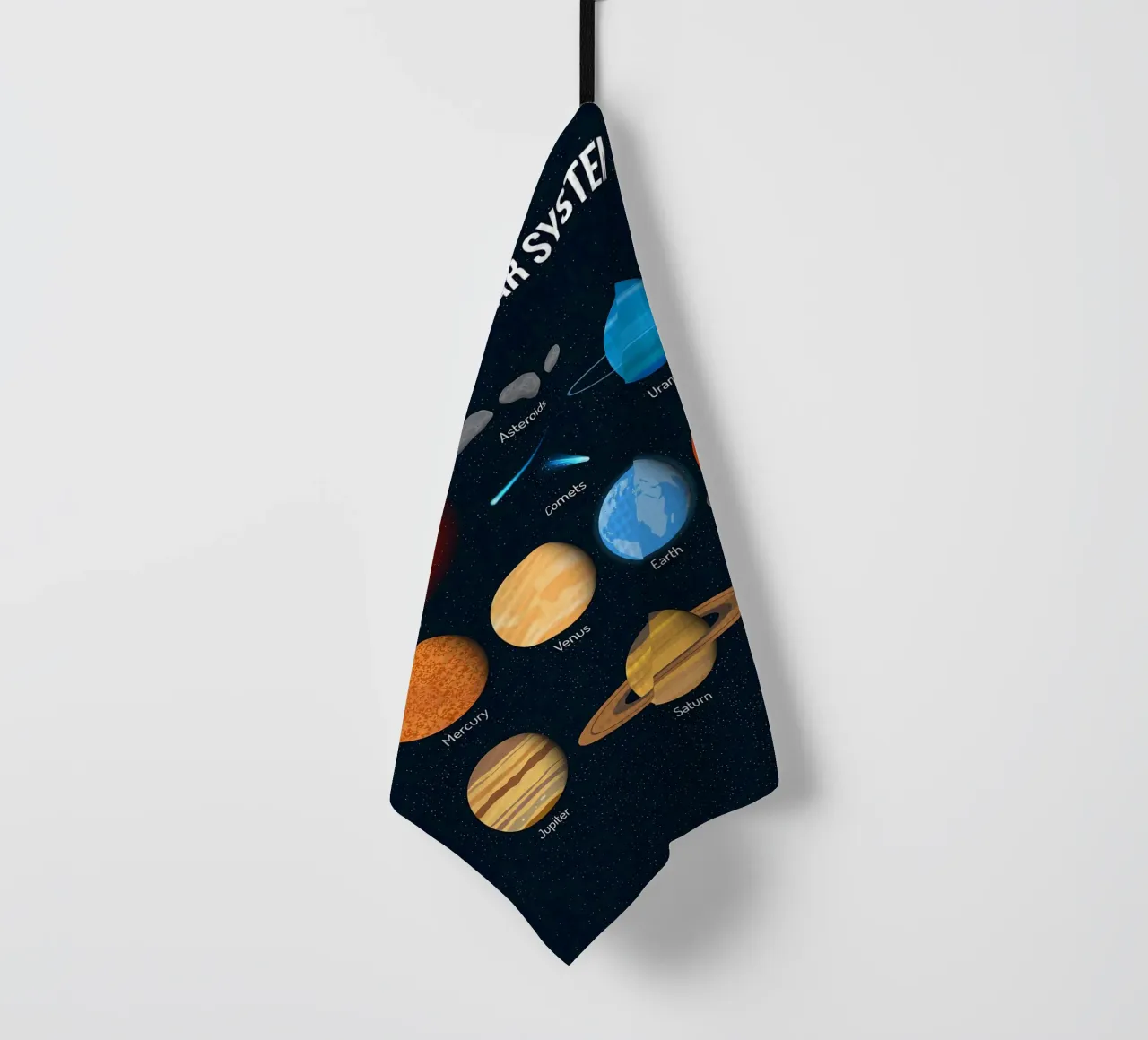 Tableau des planètes du système solaire torchon de ShopByHaru