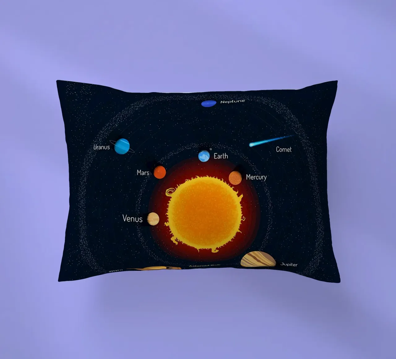 Diagramma del sistema solare cuscino da ShopByHaru