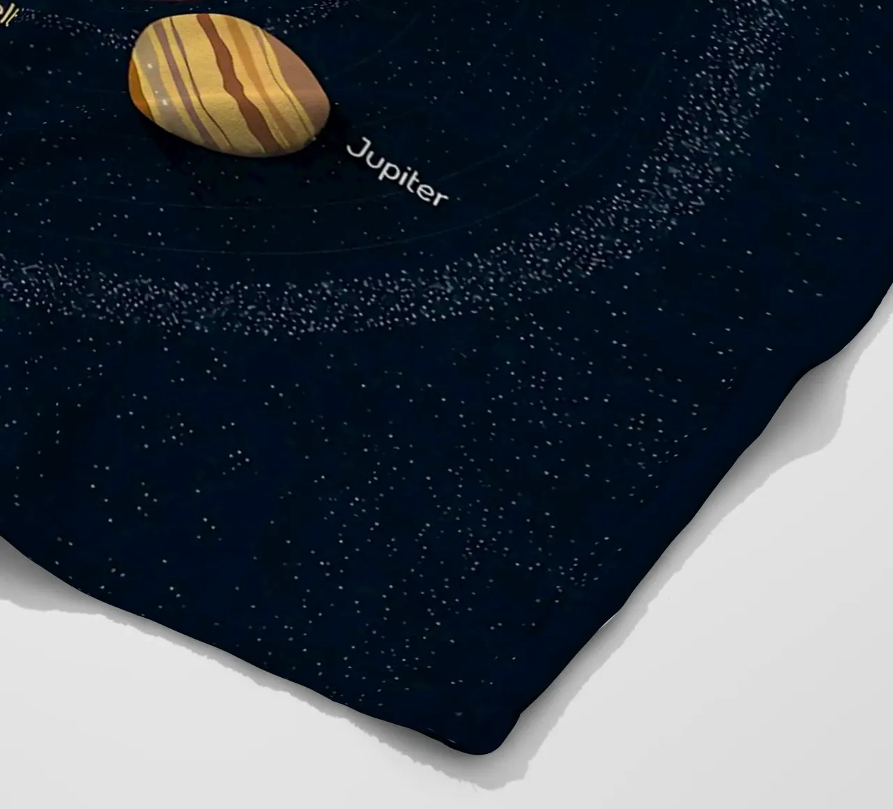 Diagramma del sistema solare coperta in pile da ShopByHaru