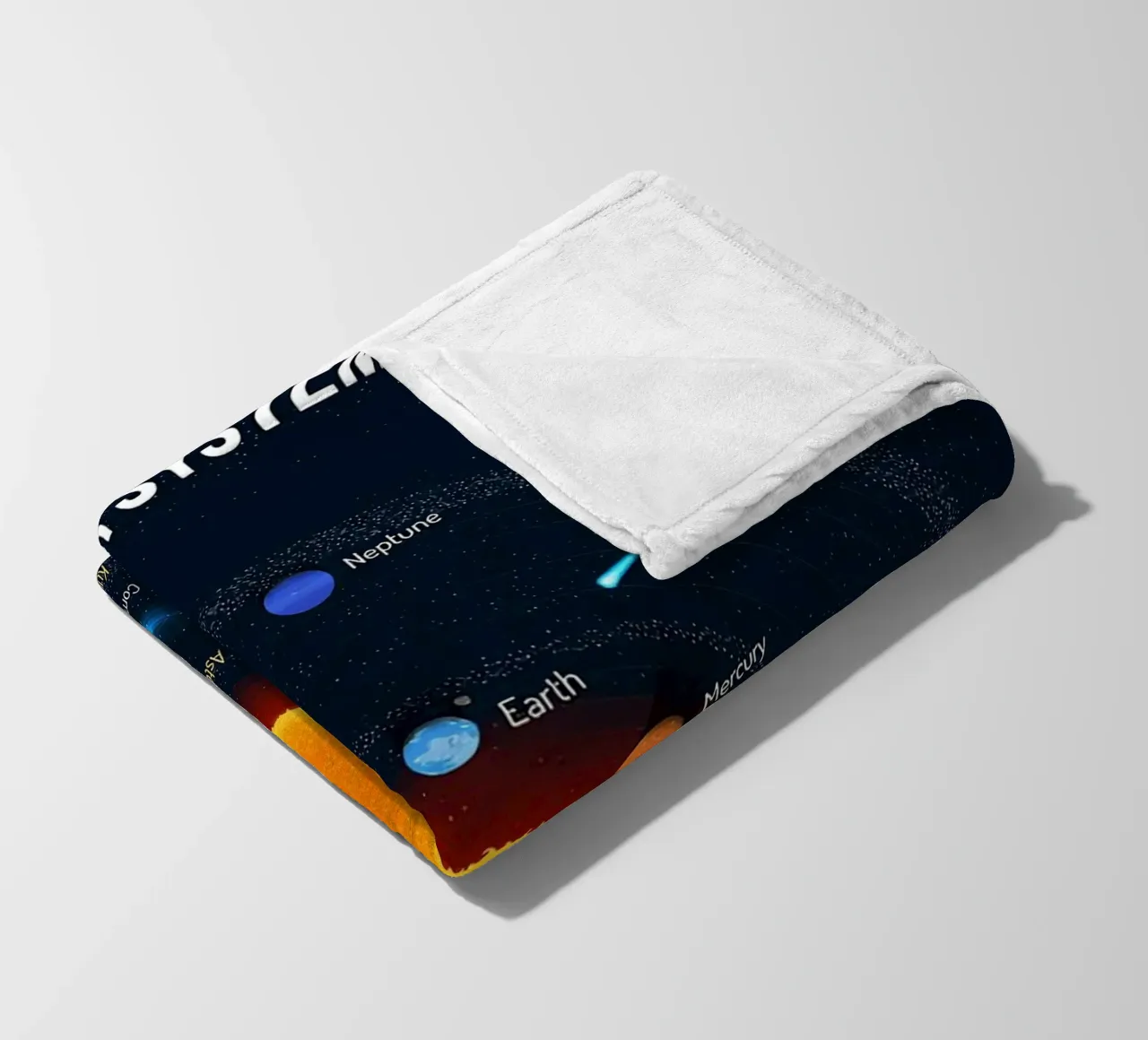 Diagramma del sistema solare coperta in pile da ShopByHaru