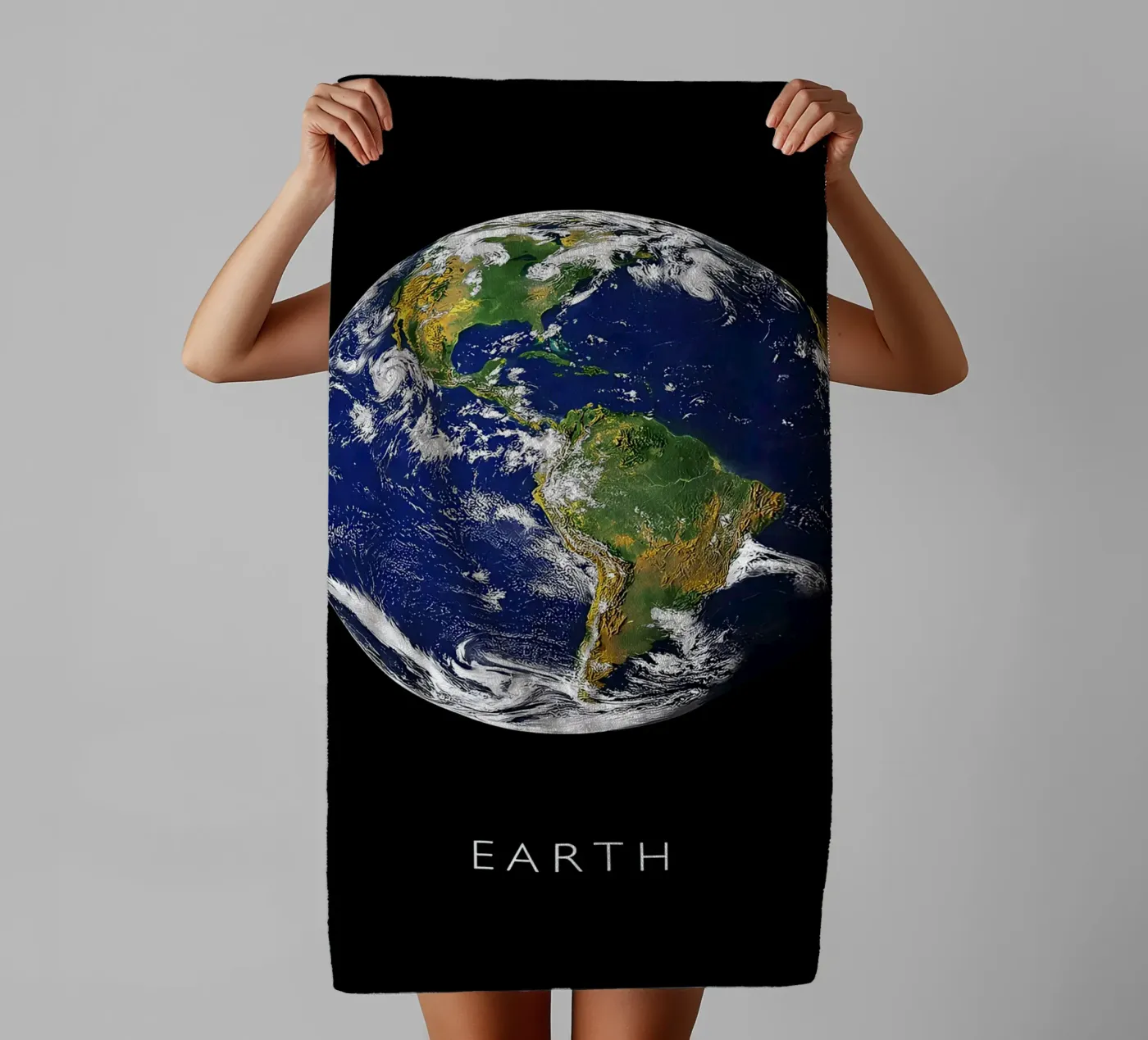 Earth badhanddoek van ShopByHaru