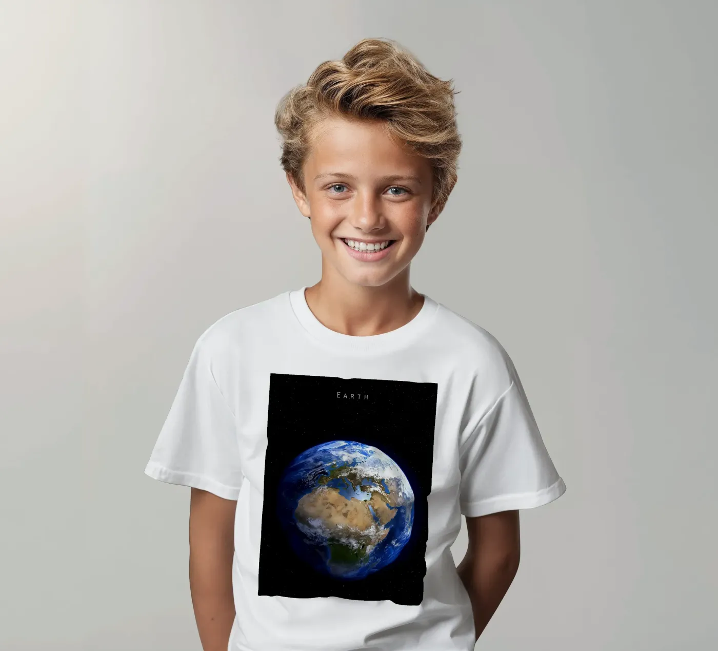 Aarde kinder t-shirt van ShopByHaru
