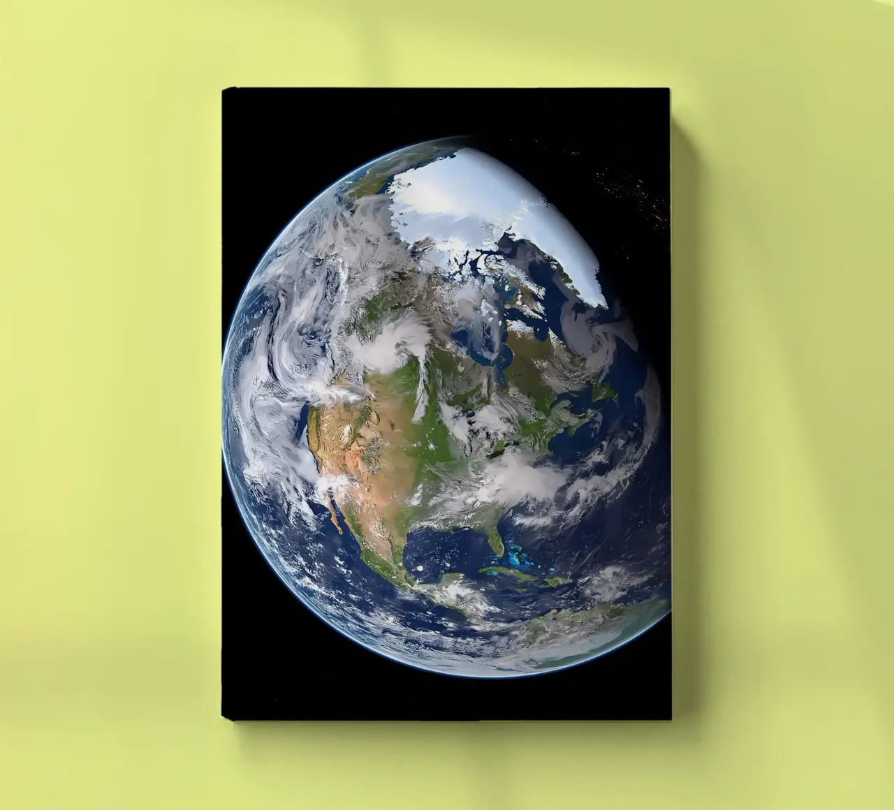 Vue de l'univers de la Terre carnet de notes de ShopByHaru