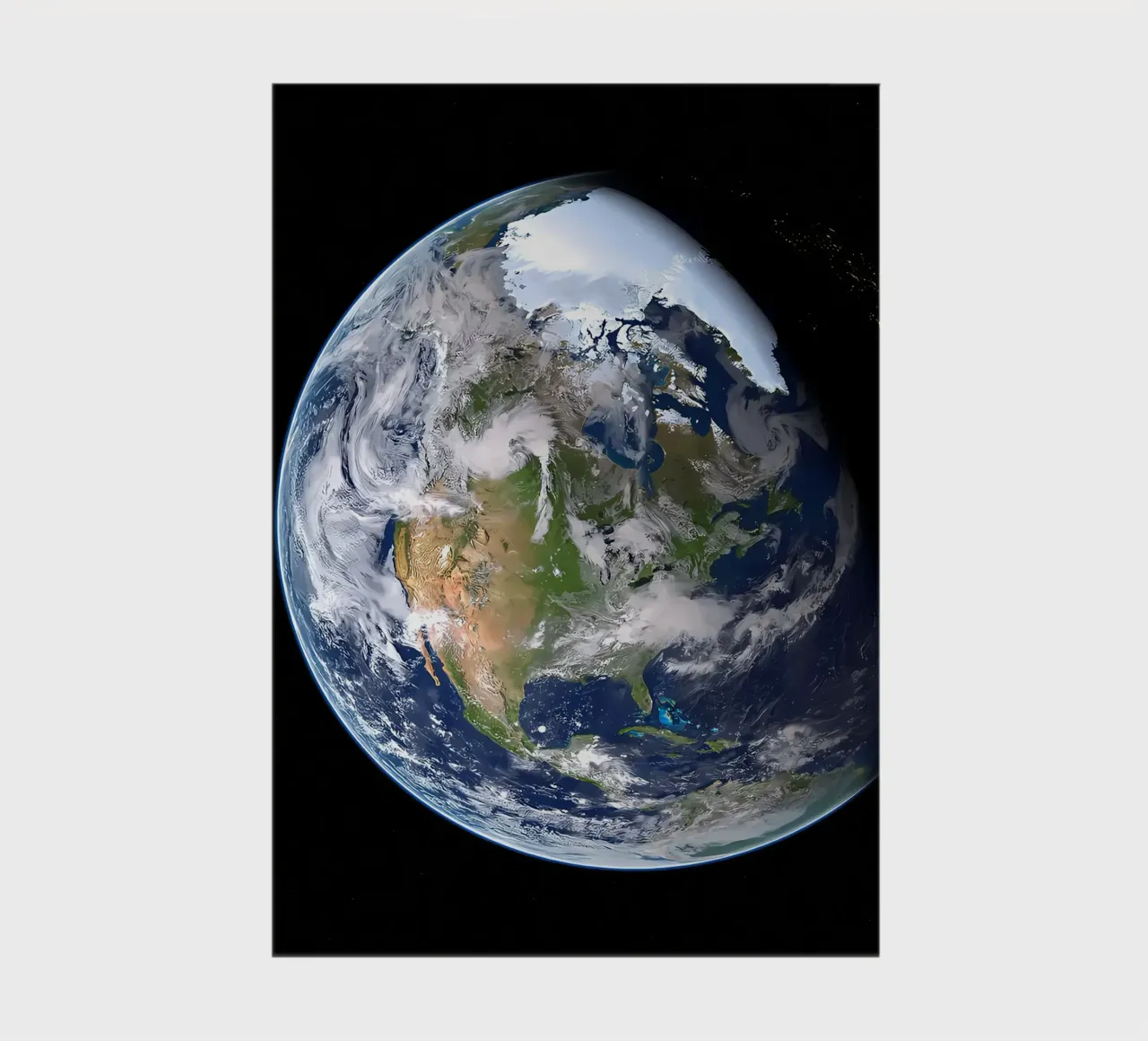 Vue de l'univers de la Terre carnet de notes de ShopByHaru