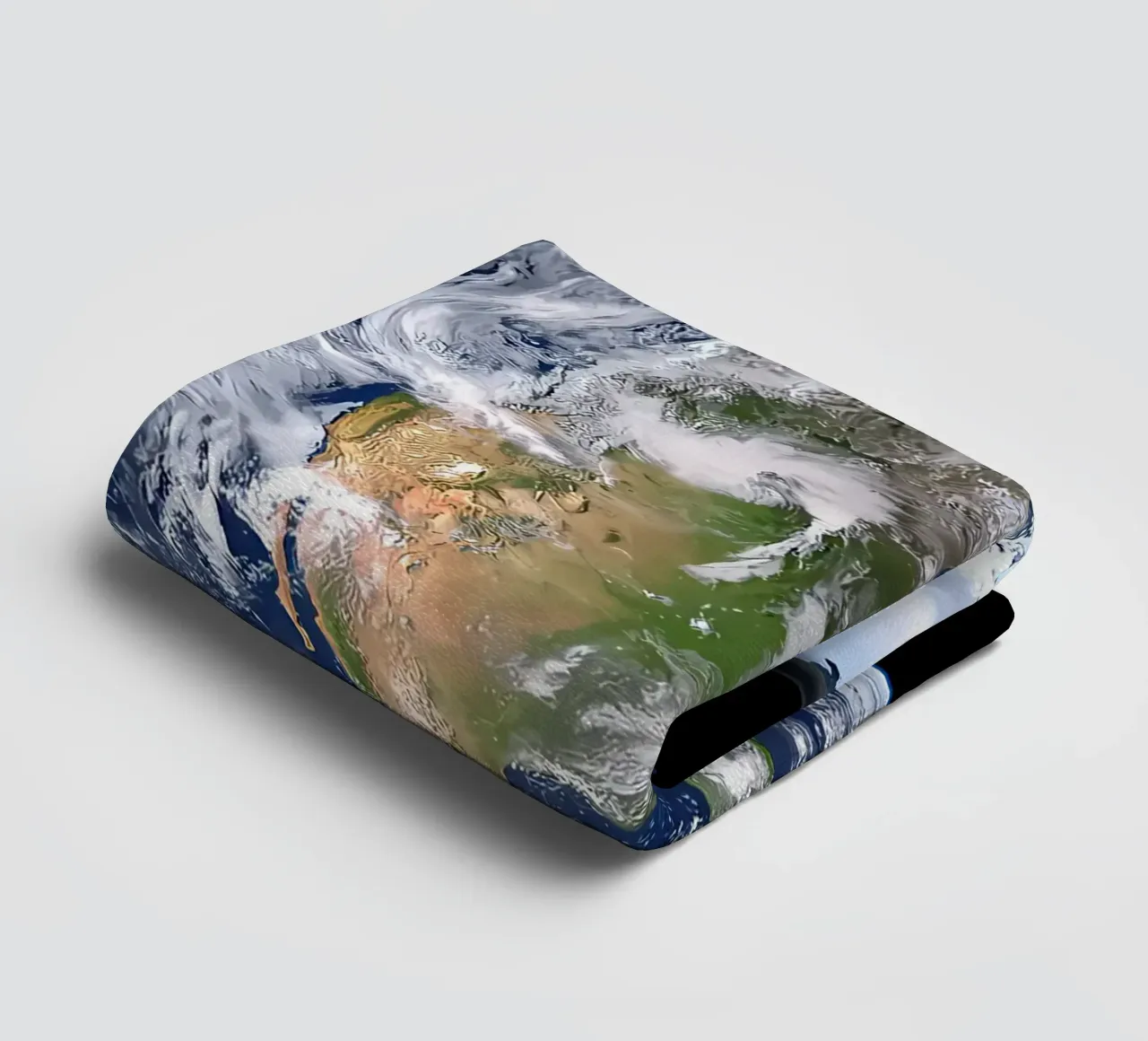 Vue de l'univers de la Terre serviette de bain de ShopByHaru