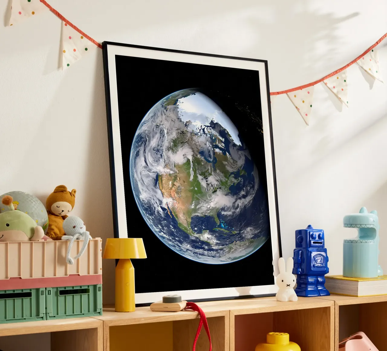 Vue de l'univers de la Terre hahnemühle de ShopByHaru