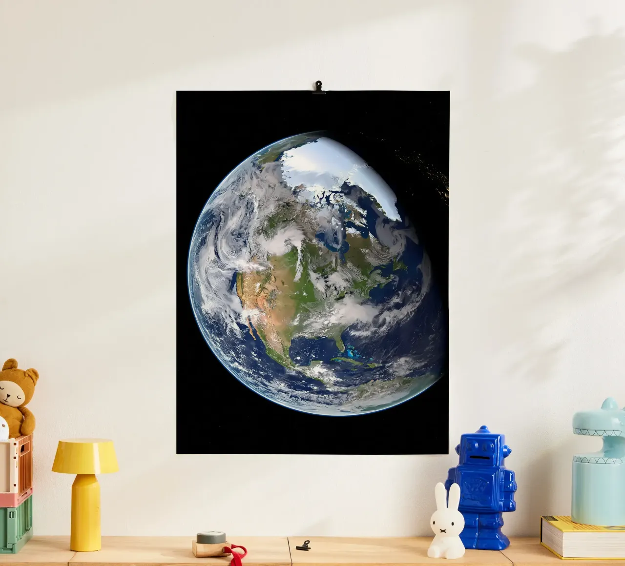 Vue de l'univers de la Terre hahnemühle de ShopByHaru